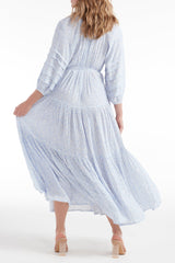 Zoey Jo Belted Tiered Maxi Dress - FINAL SALE
