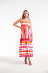 Bridget Tie Maxi Dress - FINAL SALE