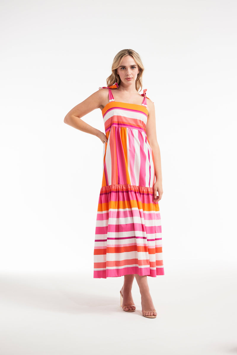 Bridget Tie Maxi Dress - FINAL SALE