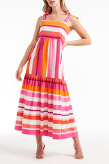 Bridget Tie Maxi Dress - FINAL SALE
