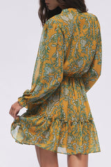 Lee Collar Neck Mini Dress - FINAL SALE