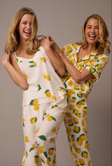 Main Squeeze Border Cami Stretch Jersey Cropped PJ Set