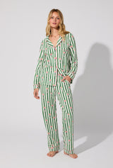 Martini O'Clock Long Sleeve Classic Stretch Jersey PJ Set