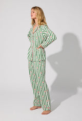 Martini O'Clock Long Sleeve Classic Stretch Jersey PJ Set