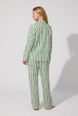 Martini O'Clock Long Sleeve Classic Stretch Jersey PJ Set