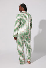 Martini O'Clock Long Sleeve Classic Stretch Jersey PJ Set