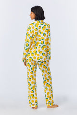 Main Squeeze Long Sleeve Classic Stretch Jersey PJ Set