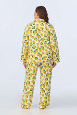 Main Squeeze Long Sleeve Classic Stretch Jersey PJ Set