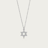 The Pave Star of David Necklace