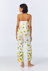 Main Squeeze Border Cami Stretch Jersey Cropped PJ Set
