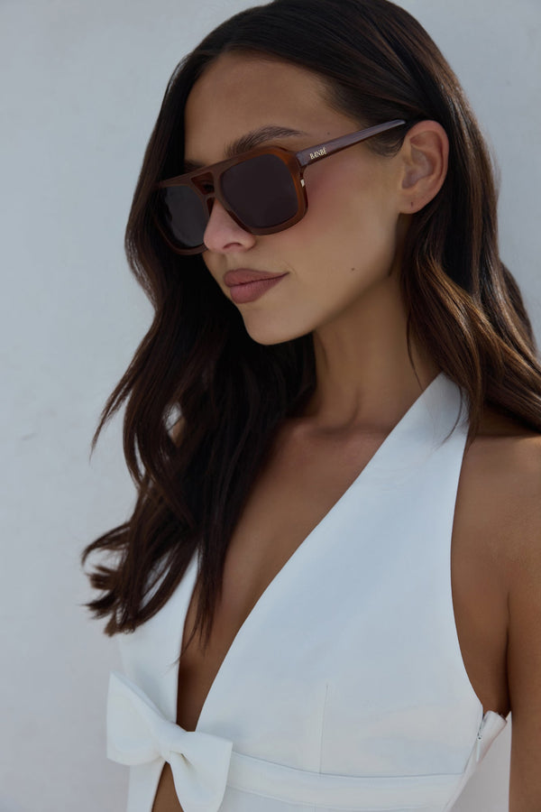 BANBÉ The Lais Sunglasses Cocoa Auburn