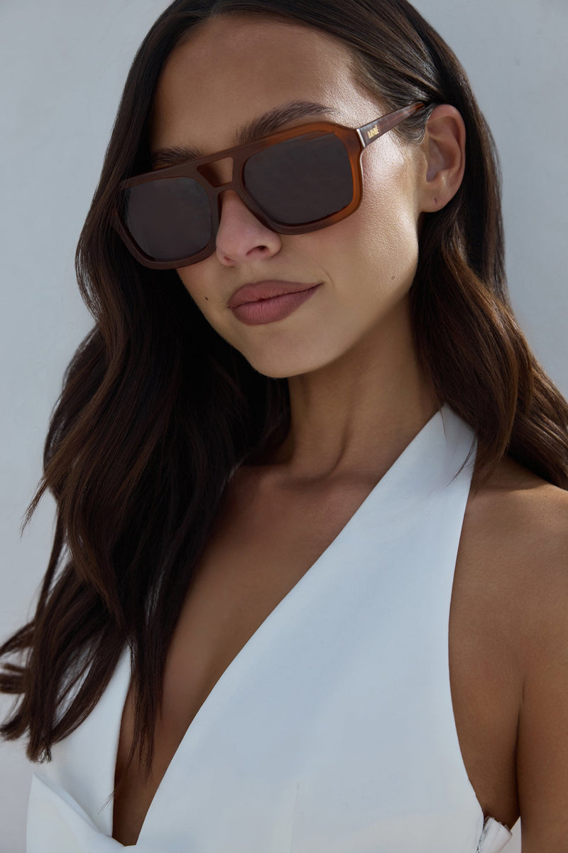 BANBÉ The Lais Sunglasses Cocoa Auburn