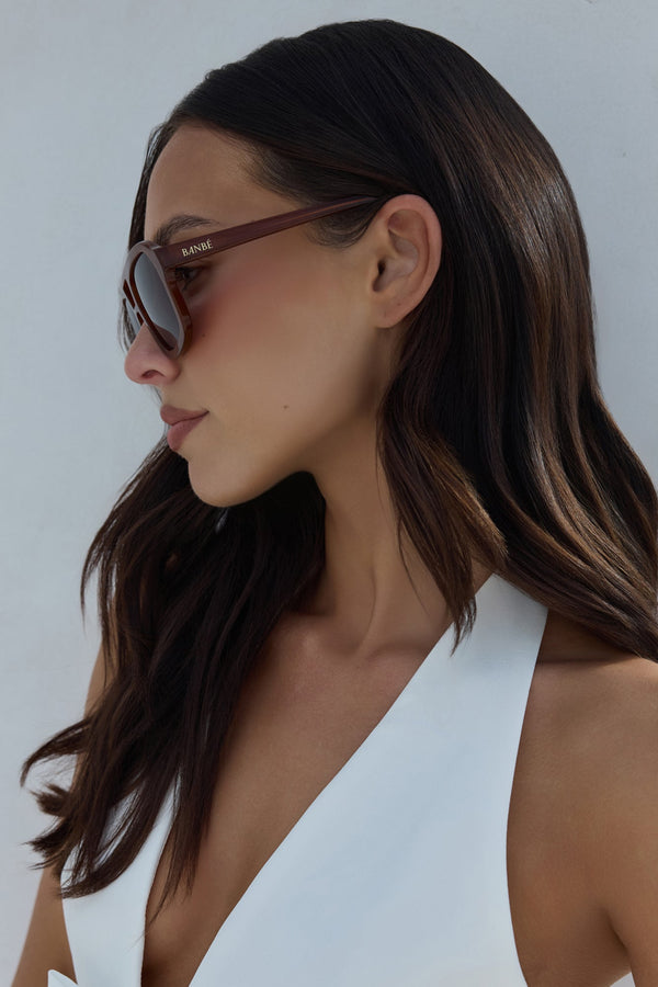 BANBÉ The Lais Sunglasses Cocoa Auburn