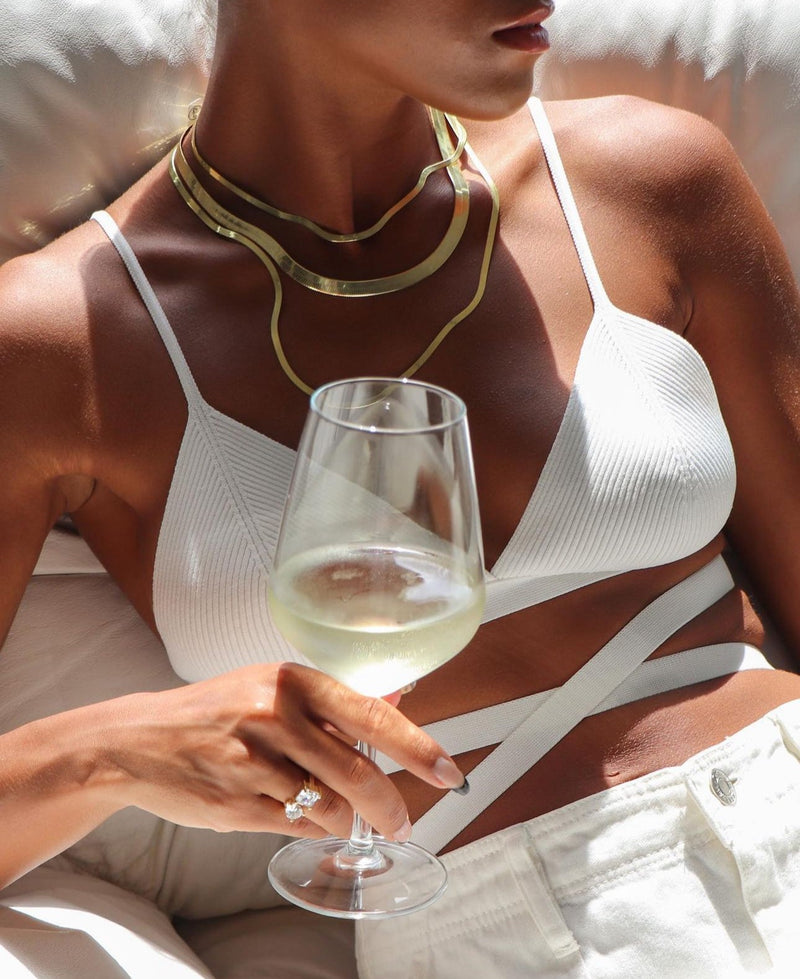 The Eye-Catching Herringbone Chain