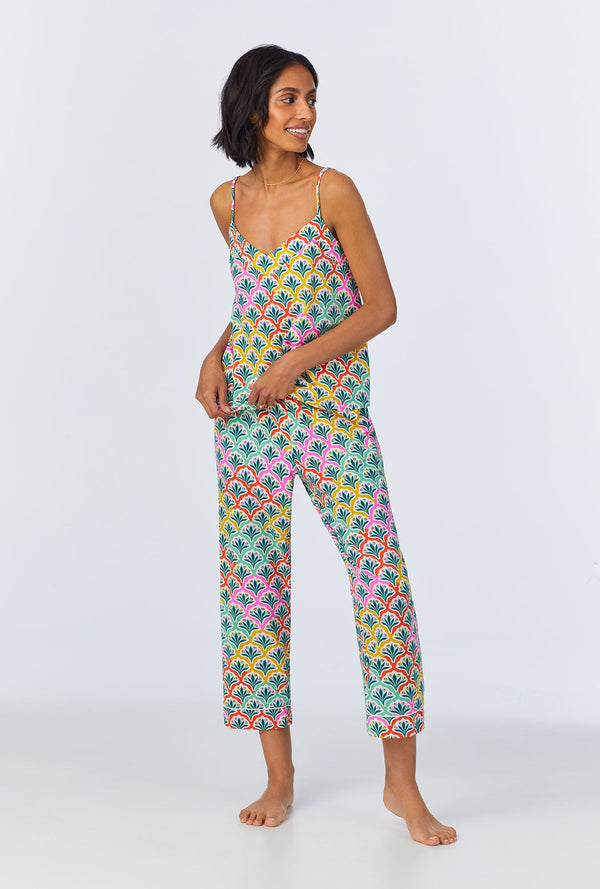 Camilla Cami Stretch Jersey Cropped PJ Set