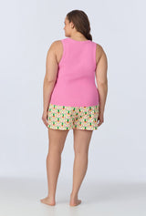 Pinacoolada Tank Stretch Jersey Boxer PJ Set