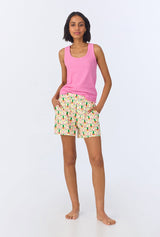 Pinacoolada Tank Stretch Jersey Boxer PJ Set