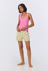 Pinacoolada Tank Stretch Jersey Boxer PJ Set