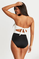 Liz Sweetheart Strapless One-piece Swimsuit