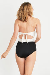 Liz Sweetheart Strapless One-piece Swimsuit