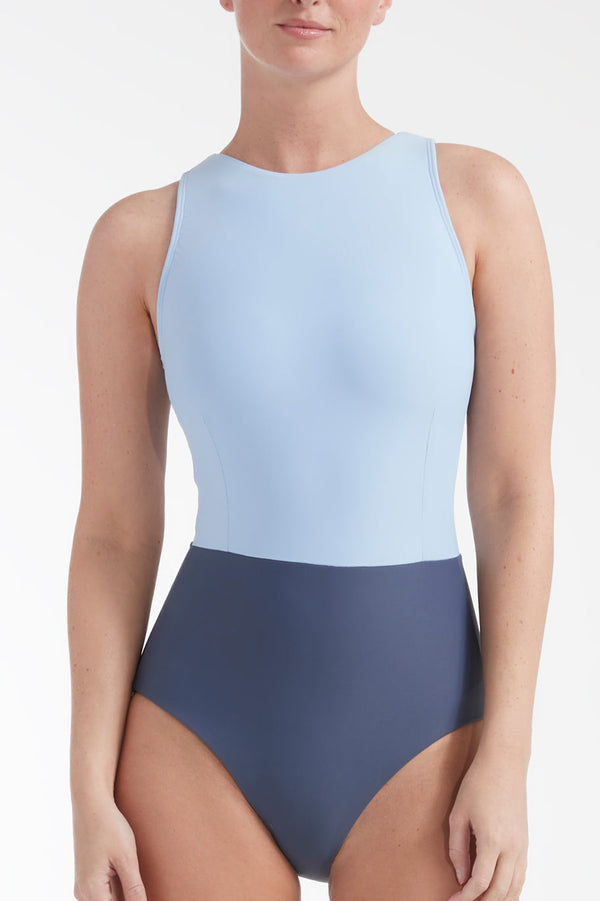Carmen High Neck One-Piece Swimsuit