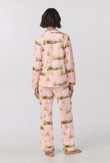 Pine Lake  Long Sleeve Classic Stretch Jersey PJ Set