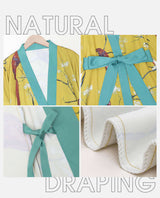 Perched Bird Kimono Robe