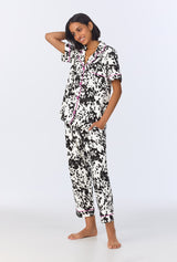 Wild Pony Short Sleeve Classic Stretch Jersey Cropped PJ Set