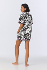 Wild Pony Short Sleeve Classic Shorty Stretch Jersey PJ Set