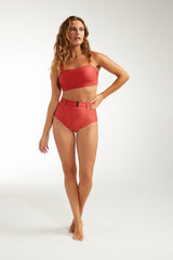Lucia Square Neck Two-Piece Bikini Top