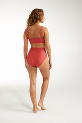 Lucia Square Neck Two-Piece Bikini Top