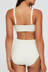Lucia Square Neck Two-Piece Bikini Top