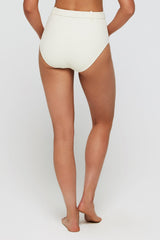 Lucia High Waisted Belted Two-Piece Bottom