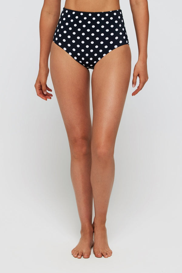 Mackenzie Sculpted High Waisted Two-Piece Swimsuit Bottom