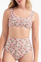 Carrie Square Neck Two-Piece Bikini Top