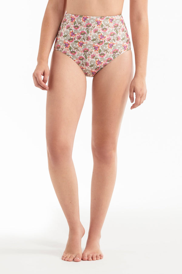 Mackenzie Sculpted High Waisted Two-Piece Swimsuit Bottom