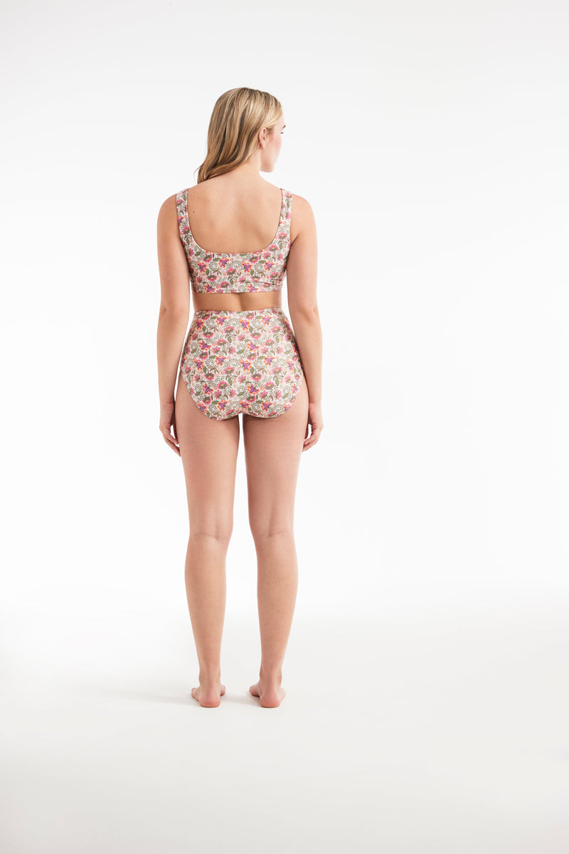 Carrie Square Neck Two-Piece Bikini Top
