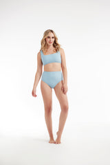 Carrie Square Neck Two-Piece Bikini Top - FINAL SALE