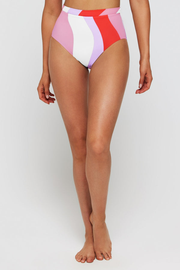 Lauren High Waisted Two-Piece Swimsuit Bottom