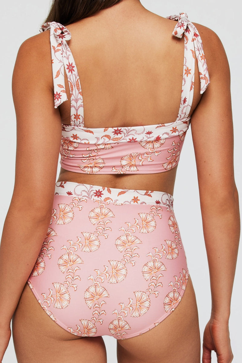 Becca Tie Strap Two-Piece Bikini Top