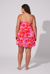 BedHead X Trina Turk Winter Orchids Woven Washable Silk Chemise