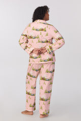 Pine Lake  Long Sleeve Classic Stretch Jersey PJ Set