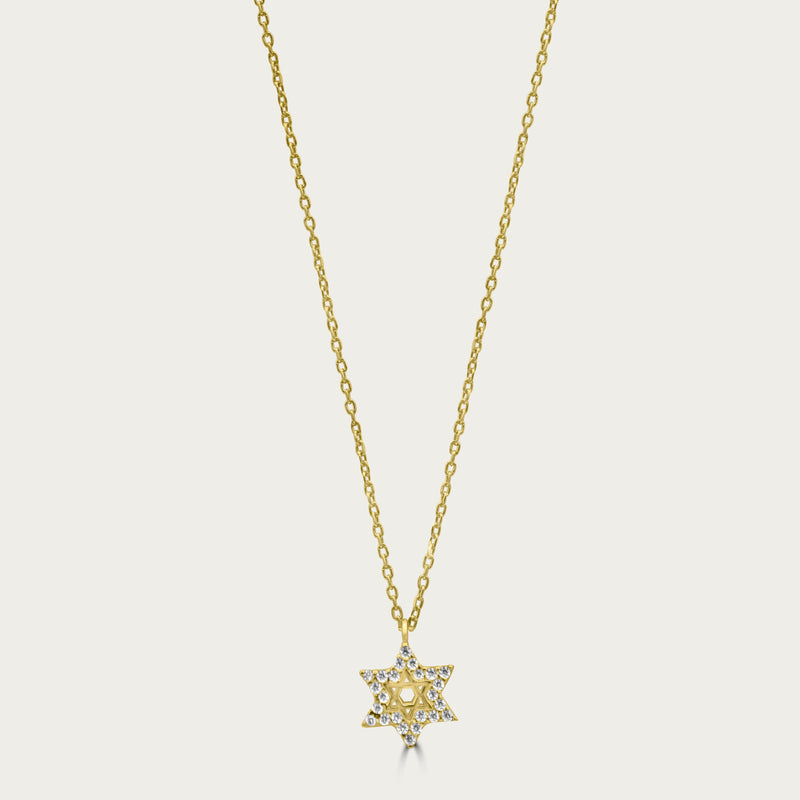 The Double Star of David Necklace