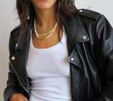 The Stay Custom In Pearls Necklace