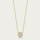 The Pave Circle Necklace