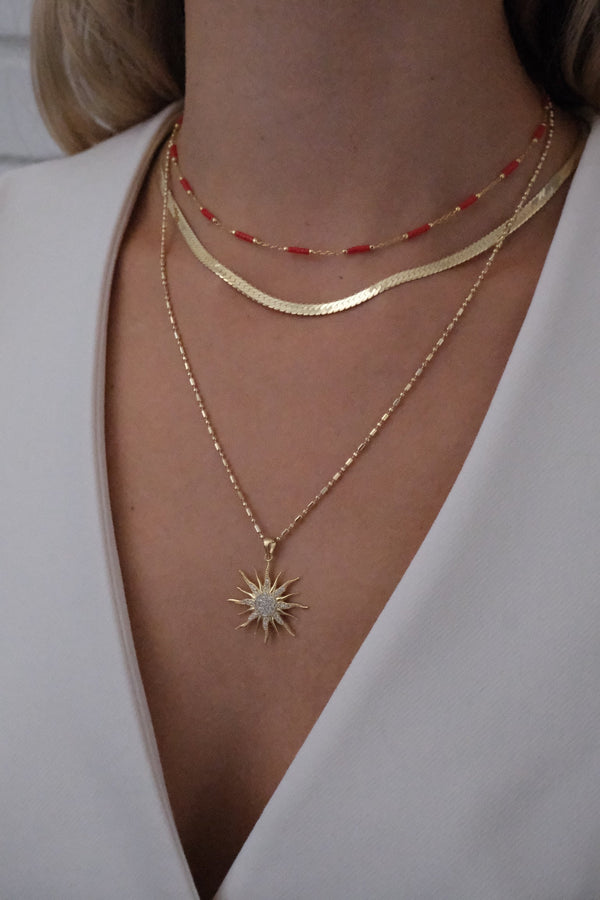 The Shining Sun Necklace