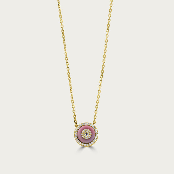 The Murano Glass Evil Eye Necklace