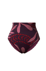 Vanessa High Waisted Sculpting Bottom Polynesian - FINAL SALE