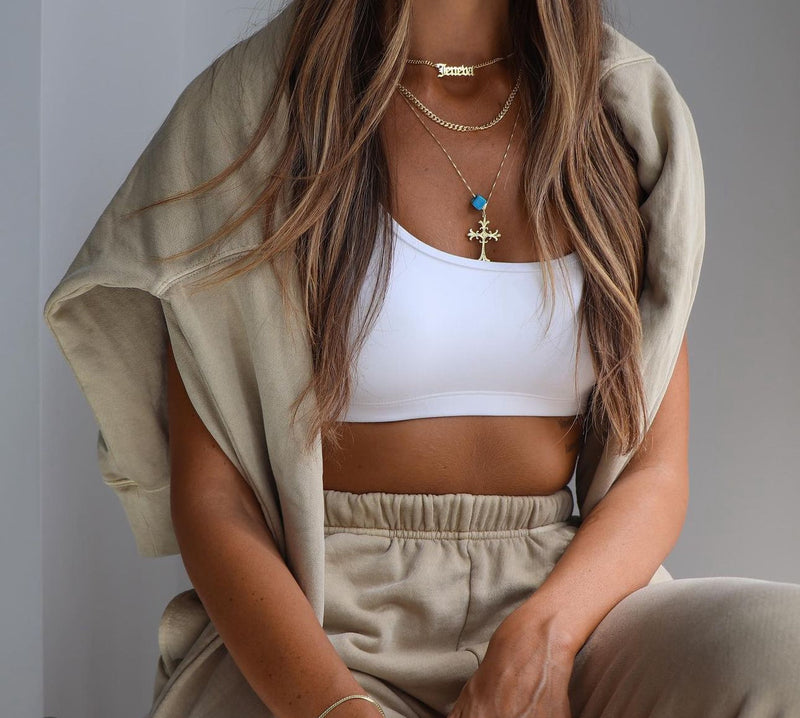 The Custom Gothic Font Necklace
