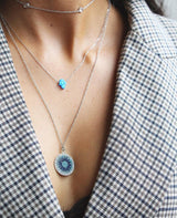The Opal Hamsa Necklace